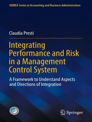 cover image of Integrating Performance and Risk in a Management Control System